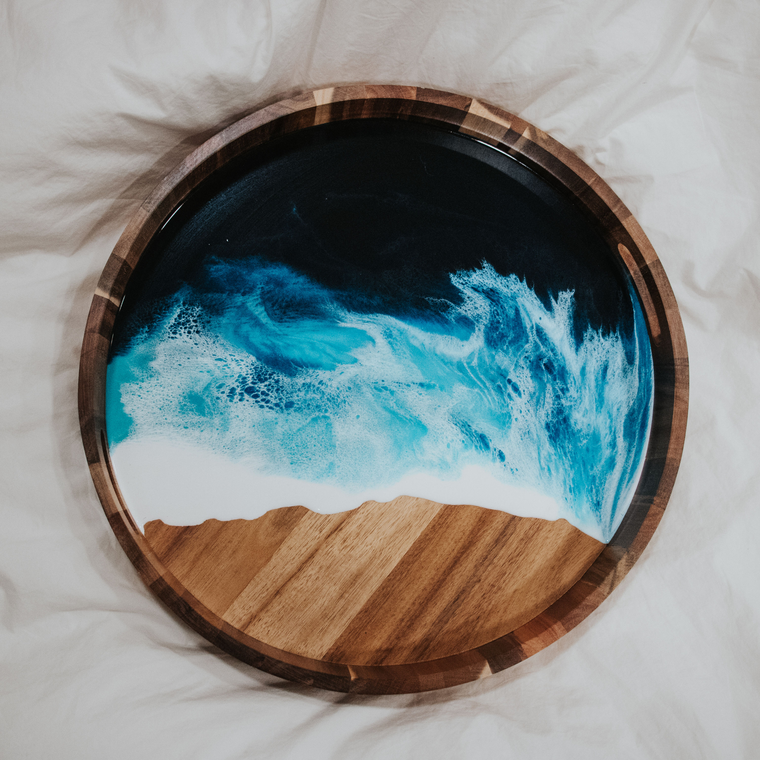 Acacia Serving Tray - 16.5"