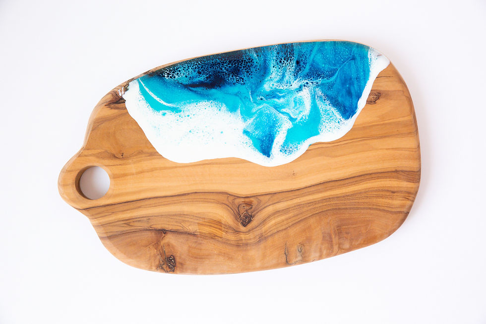 Thumbnail: Olive Wood Charcuterie Board -14x9