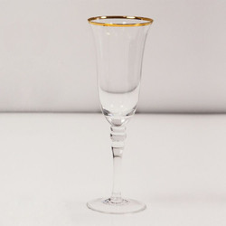 Gold Rimmed Glassware