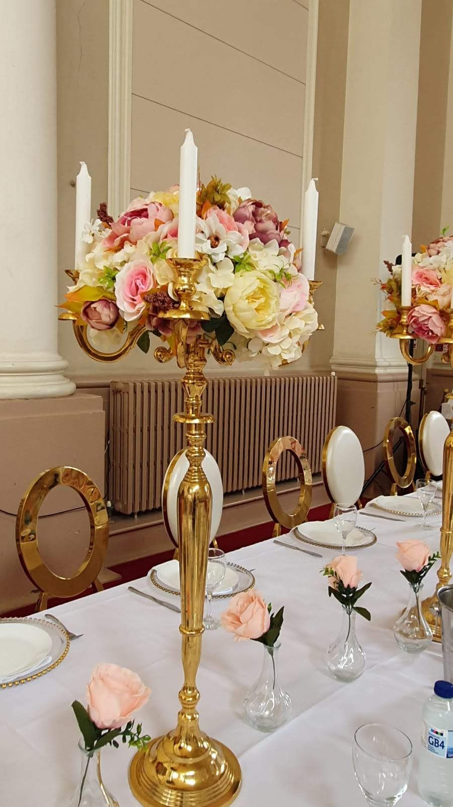 Thumbnail: 80cm Gold Candelabra