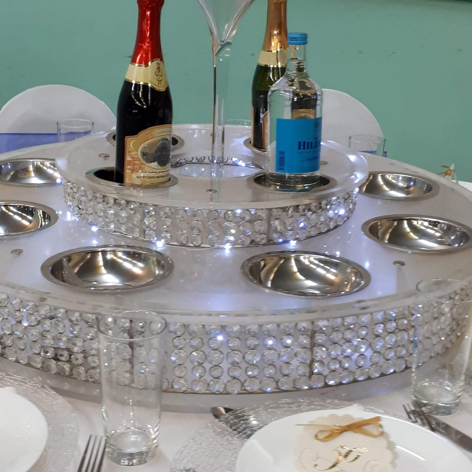 Crystal Lazy Susan