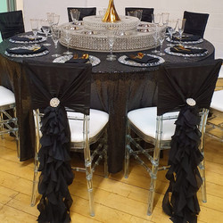Chair Hood and Ruffles