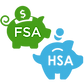 HSA. FSA accepted