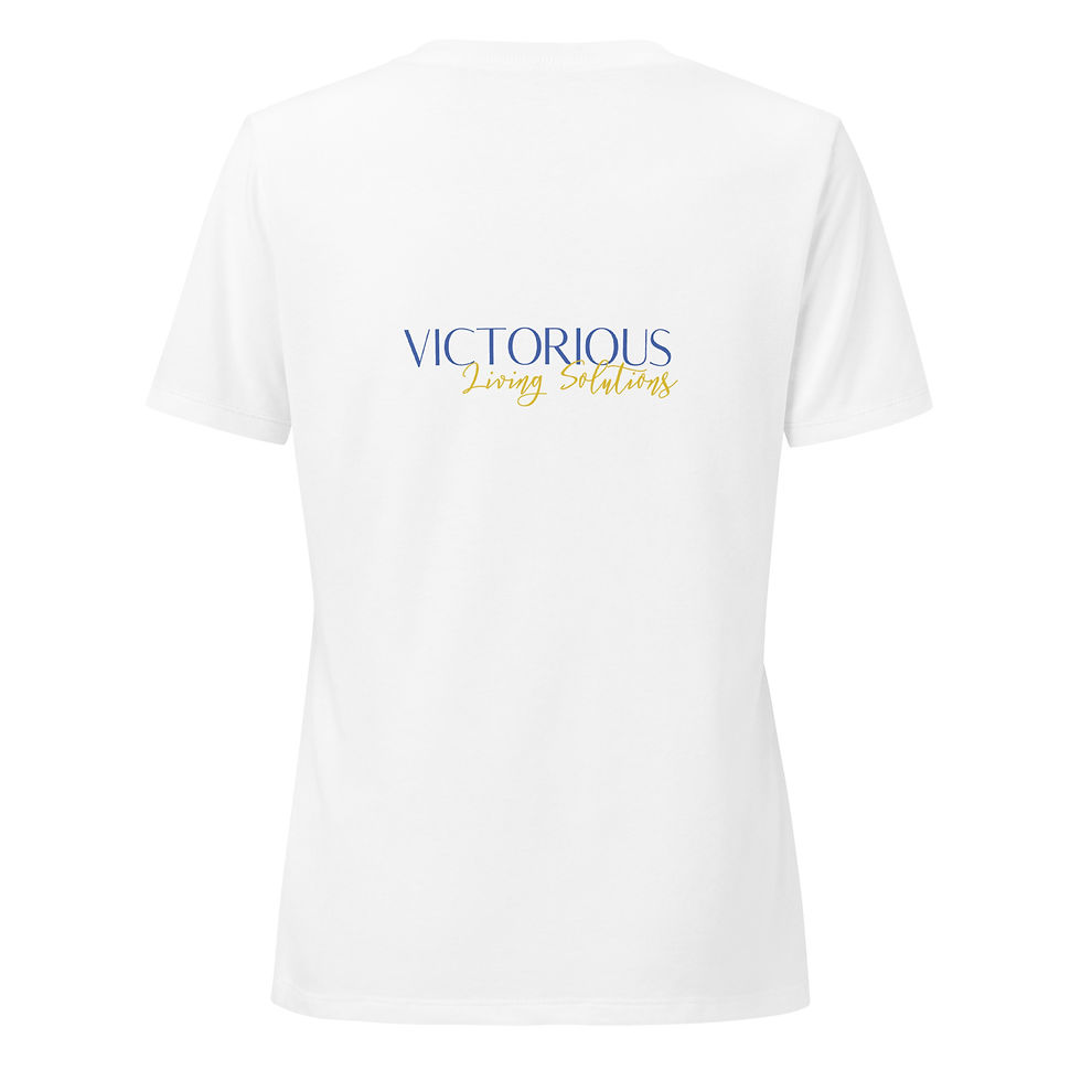Thumbnail: Live Victoriously Women's V-Neck Tee