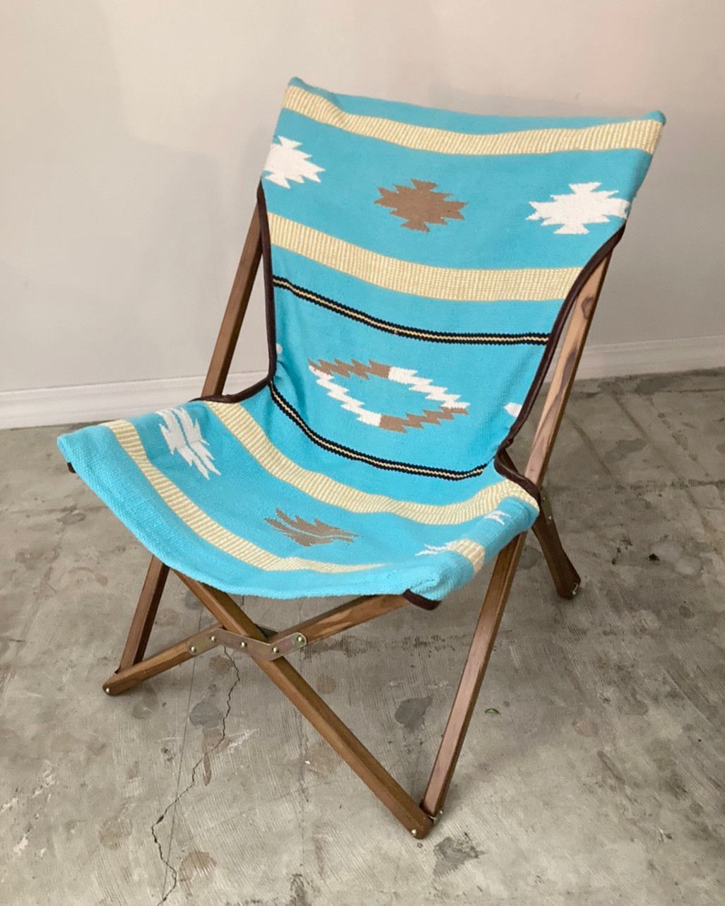 0817　ネイティブチェア　(ブルー)