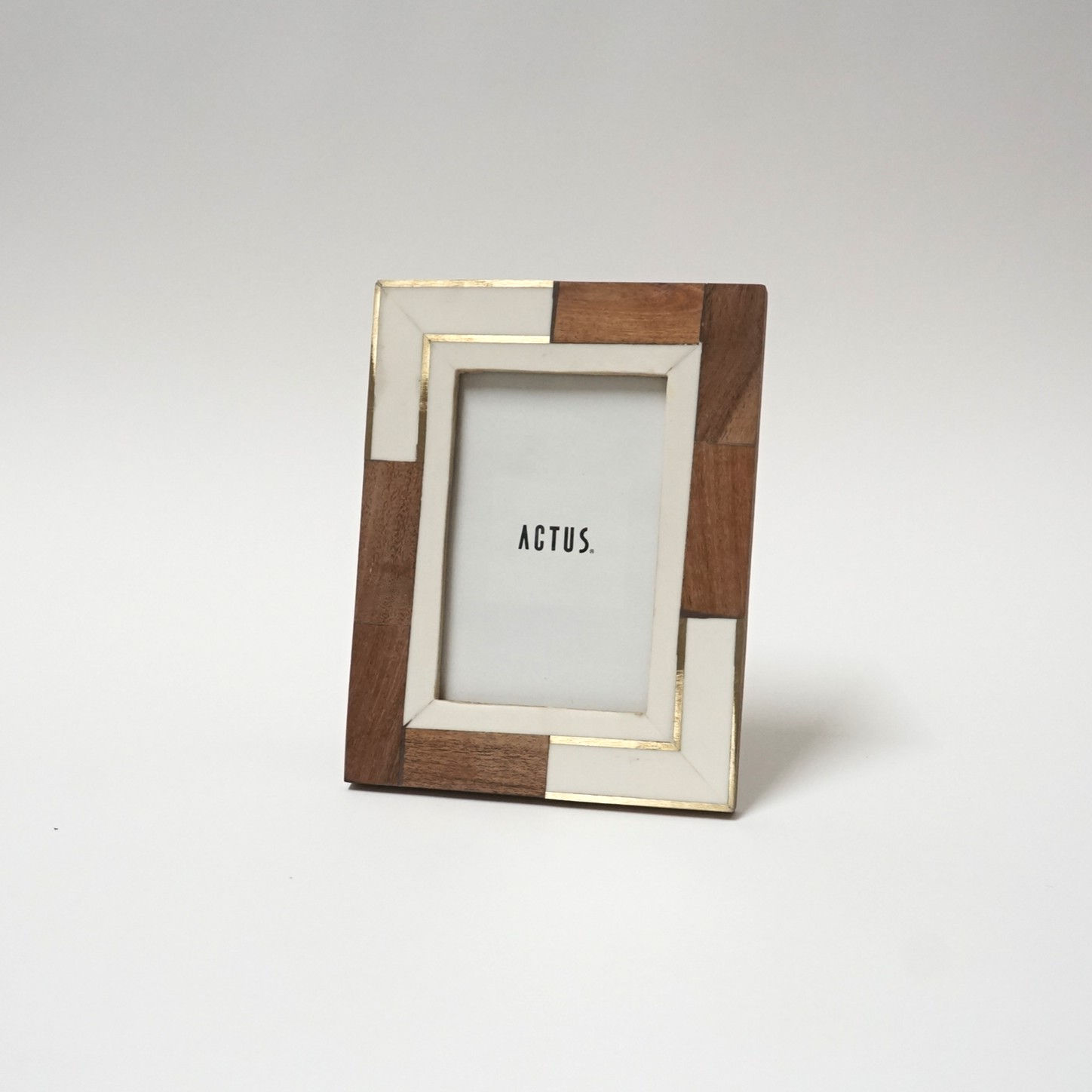 1024　ホワイト×ウッドフォトフレーム