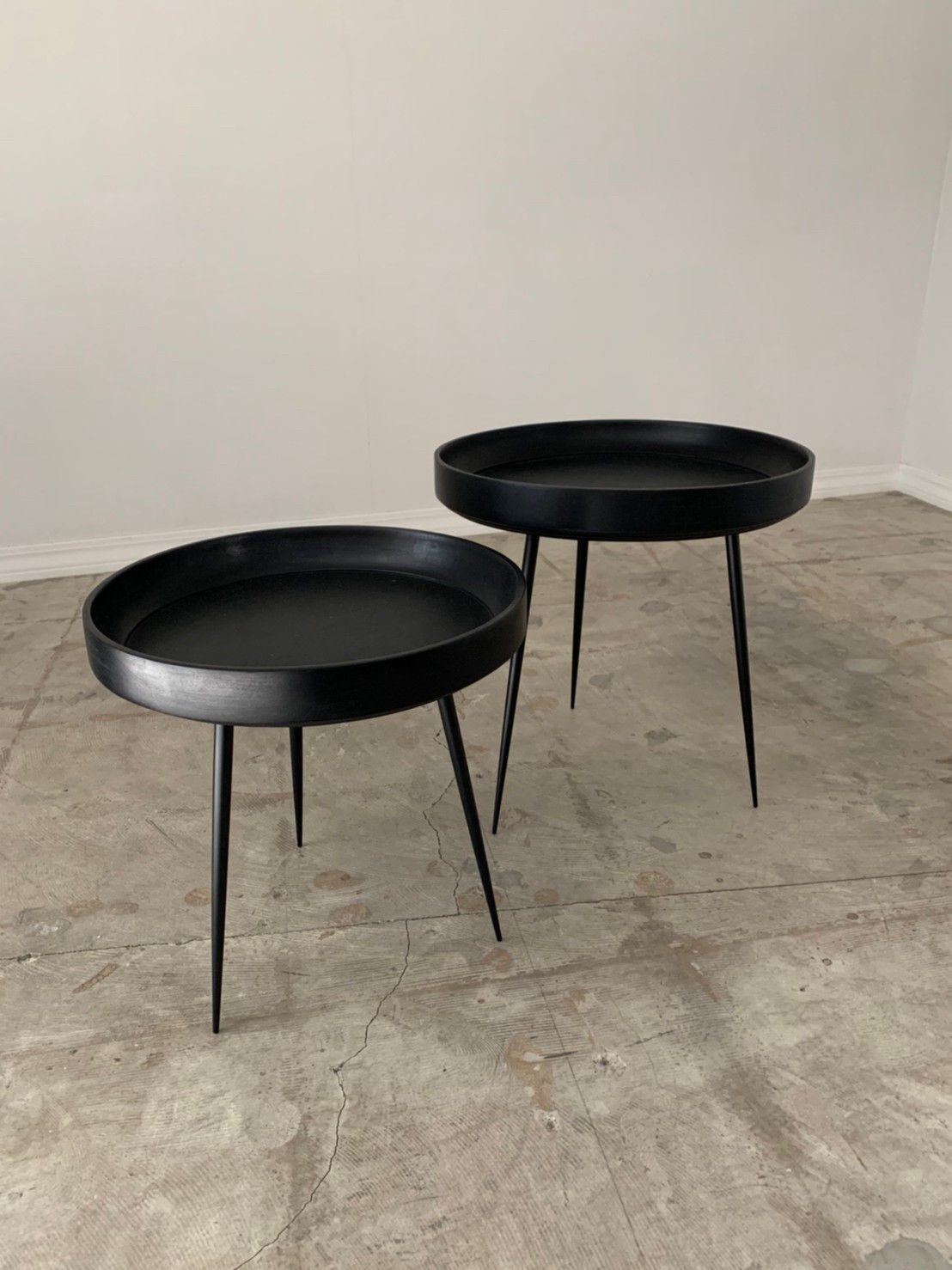 0659/0660　ブラックマンゴーウッドサイドテーブル