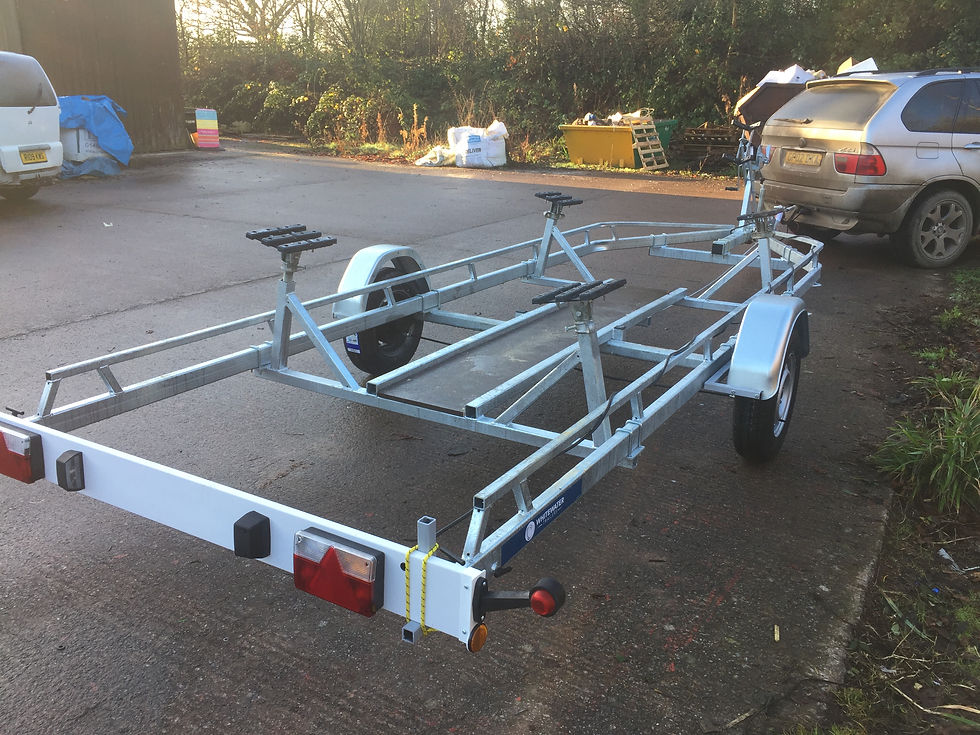 Thumbnail: WhiteWater KB1500 frame in a park lot