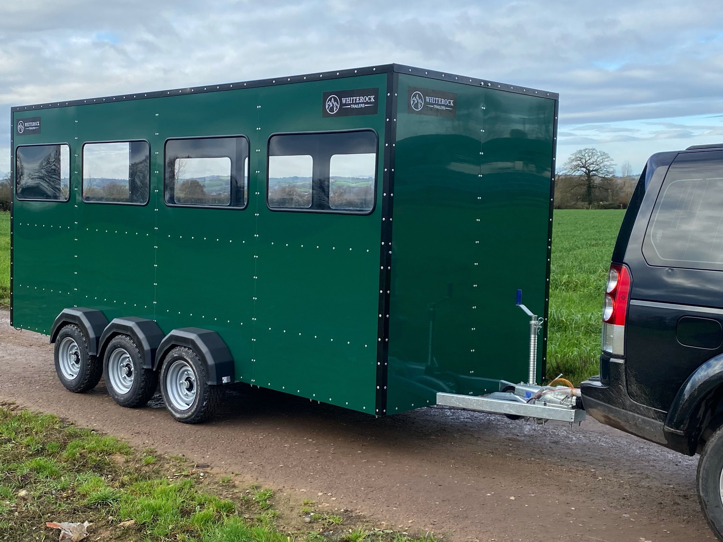 WhiteRock Beaters Wagon Gun Bus Access Trailer