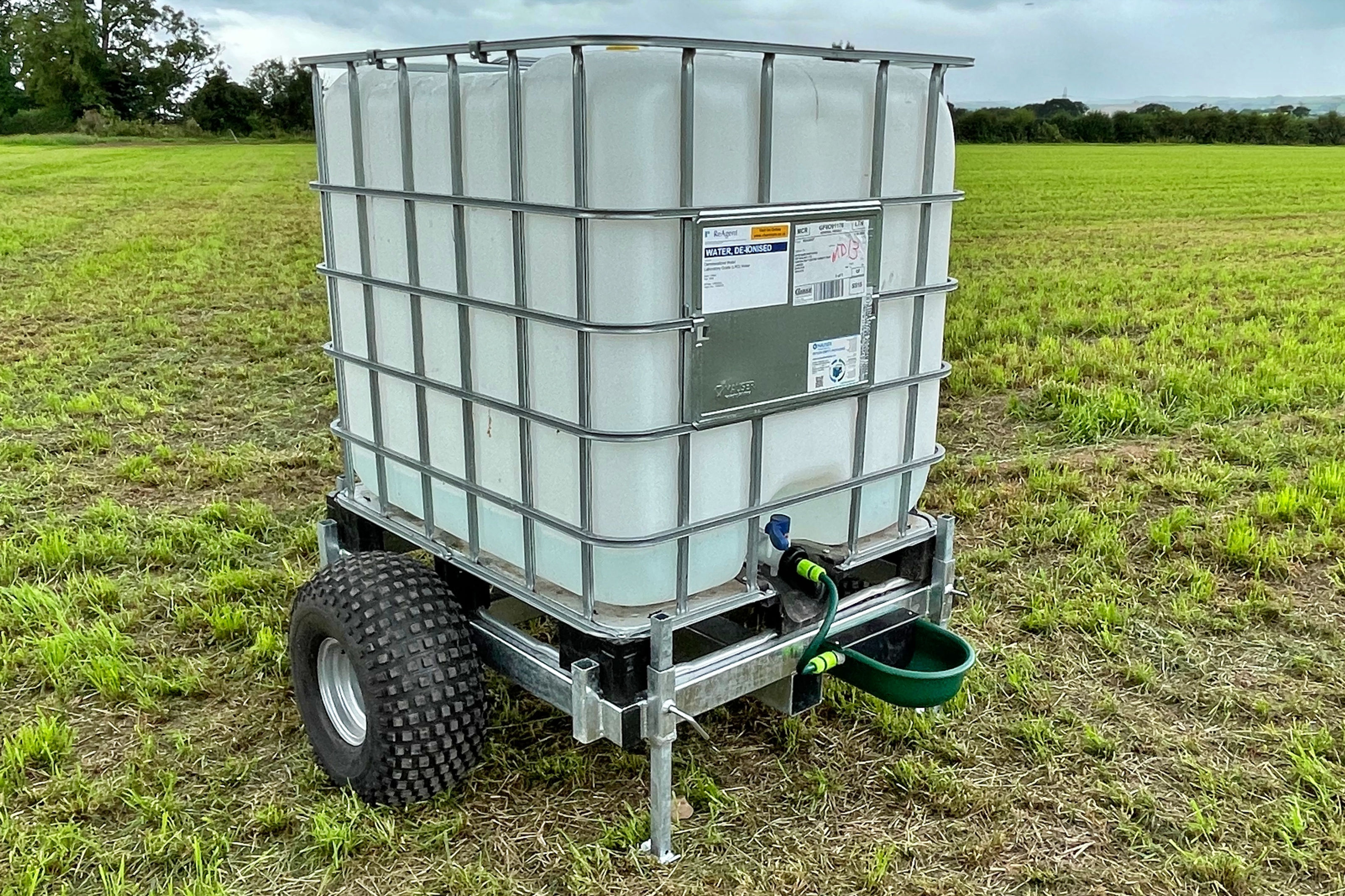 IBC Water Bowser in a field