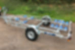 Thumbnail: the frame of the The WhiteWater GL1500 glidelaunch trailor