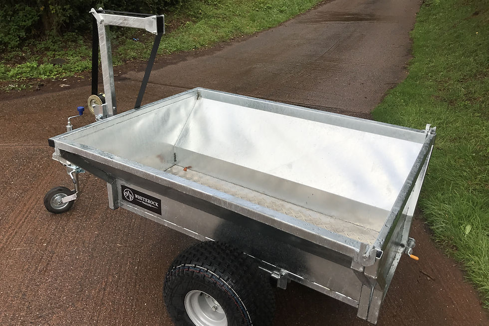 Thumbnail: Farmer Tipper ATV trailer storage space