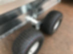 Thumbnail: Two wheels on the The Quarryman ATV trailer
