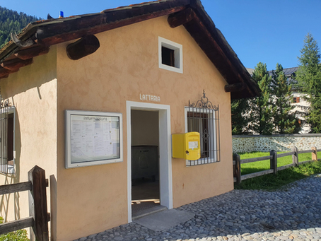 Cordett AG neue Fassade am Verwaltungsgebäude S-Chanf