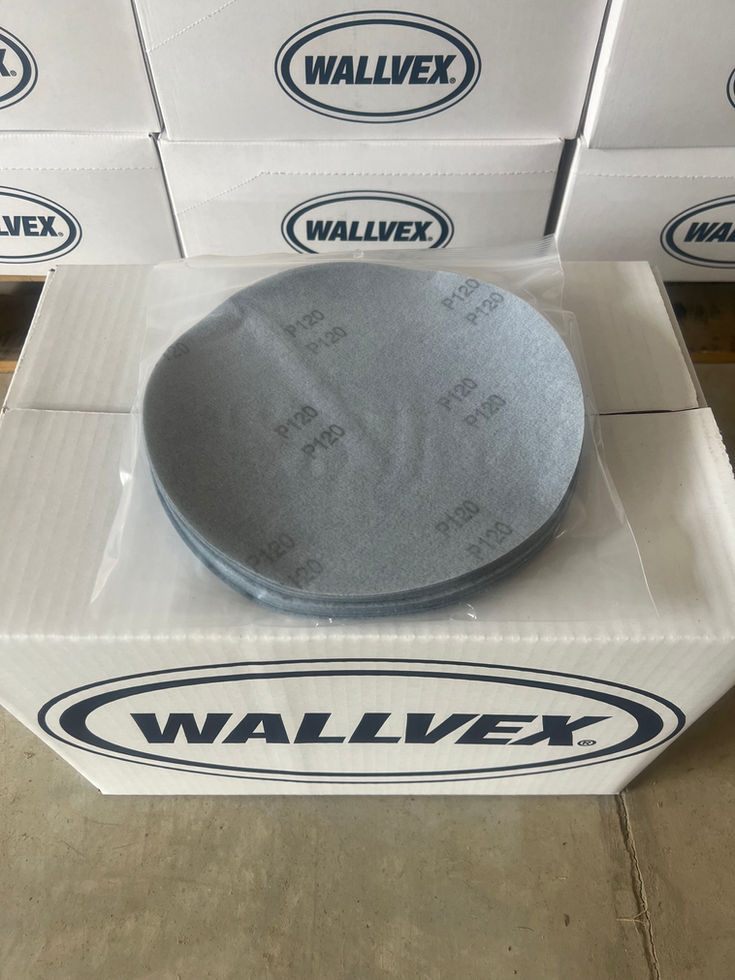 Wallvex 9" Hook & Loop Sanding Disc Non-Vacuum