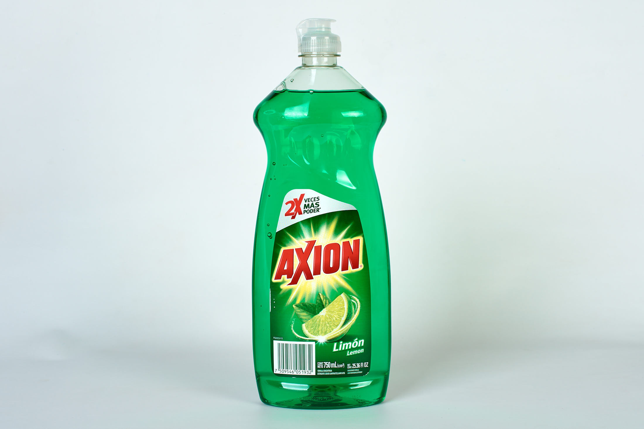 JABON PLATOS LIQUIDO X750CC AXION LIMON