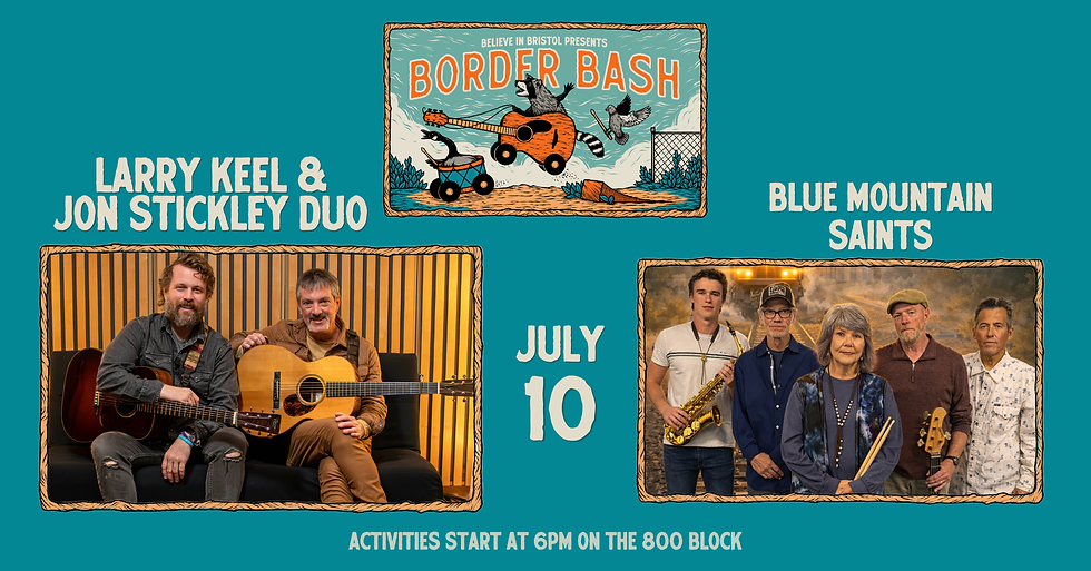 Border Bash: Larry Keel & Jon Stickley Duo with Blue Mountain Saints