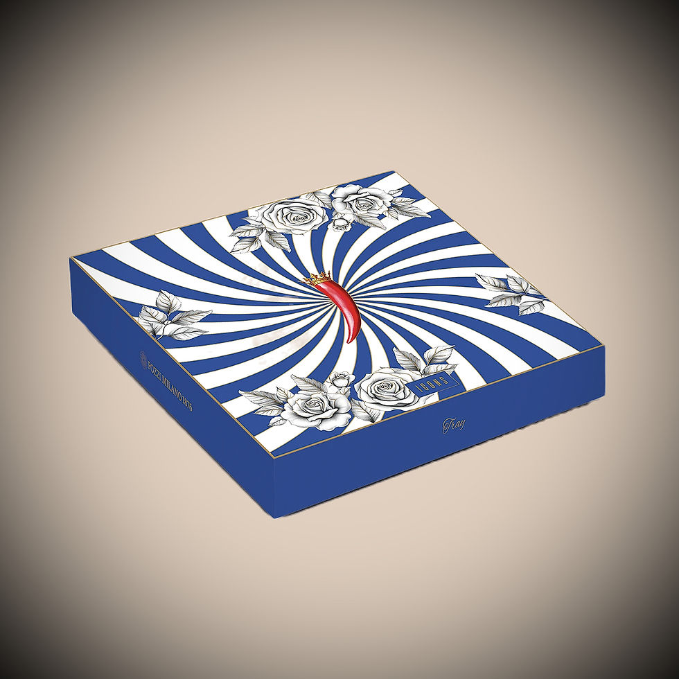 Miniature : PLATEAU PIMENT BLEU