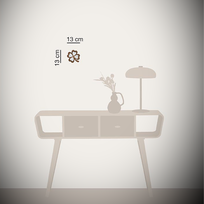 Miniature : MIROIR TREFLE