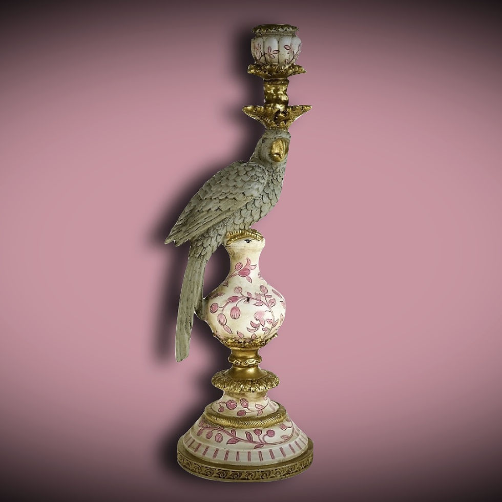 Miniature : BOUGEOIR PERROQUET AMARI WERNER & VOB
