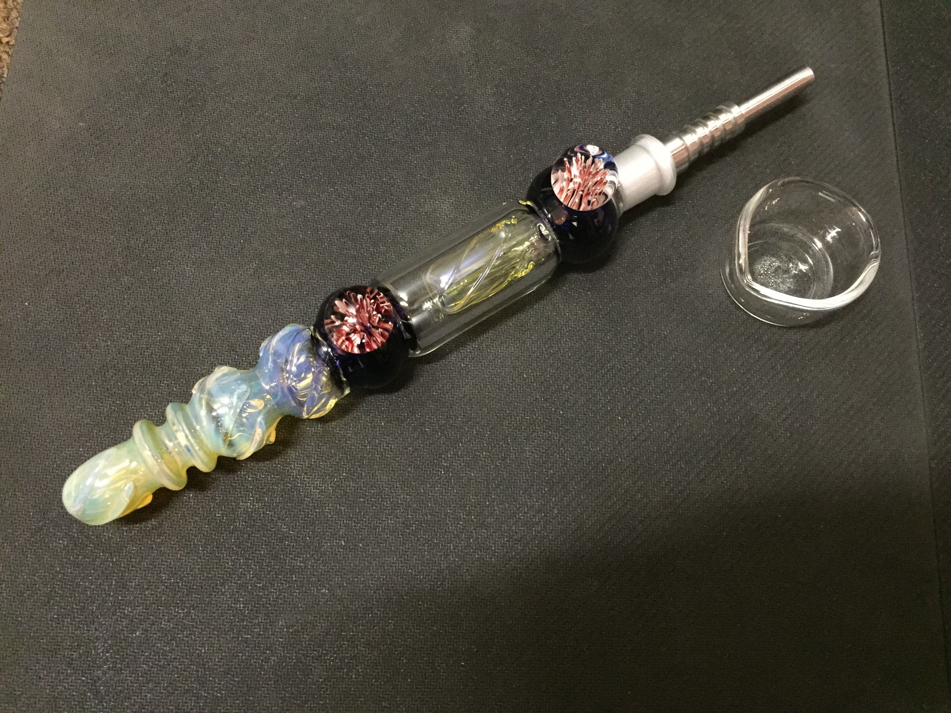 Red Nectar Collector w/ Percolater