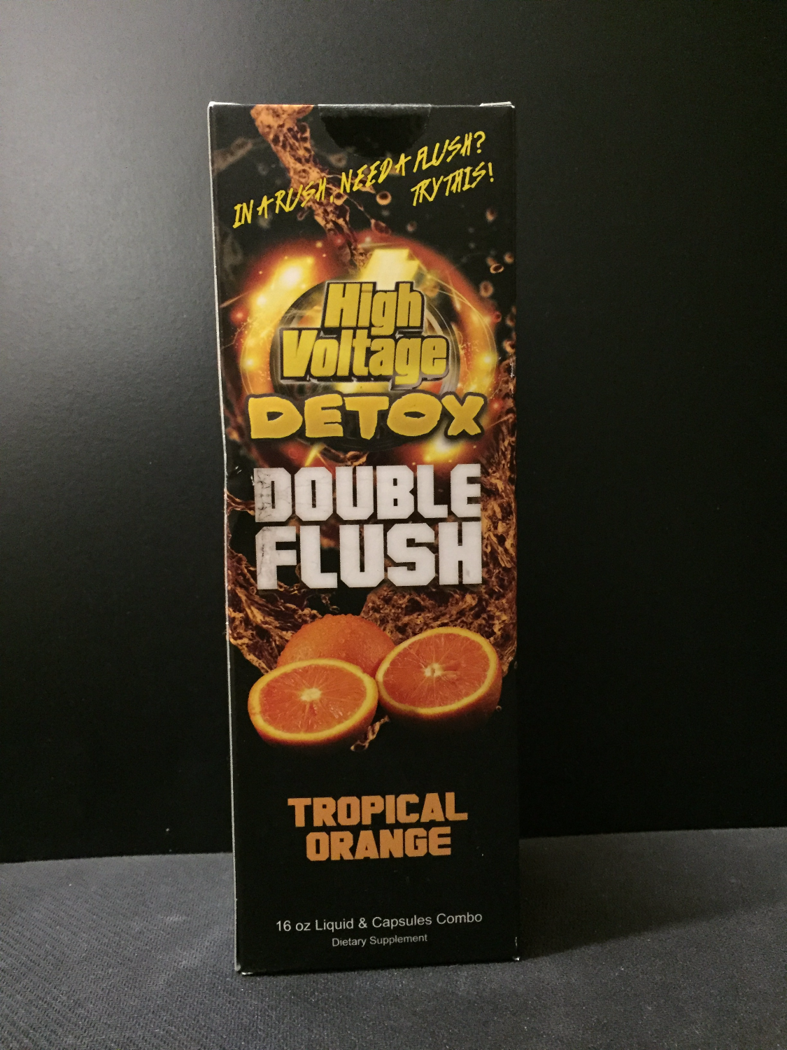High Voltage Tropical Orange Double Flush Combo