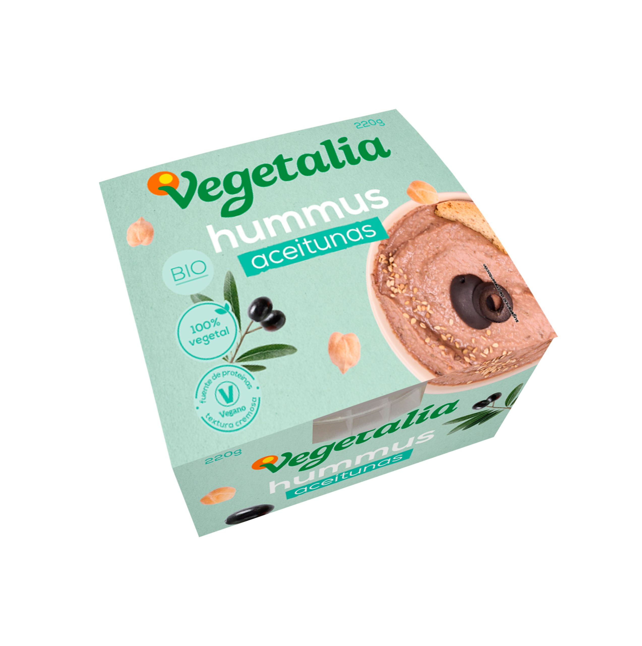 Hummus fresc d'olivada - Vegetalia 220g