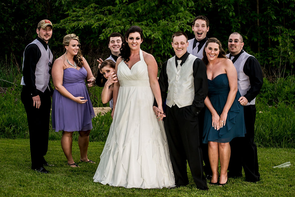 Bride and Groom 