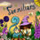 Thumbnail: A sunrise in the background with two small clouds in the sky. A young girl with brown skin and dark hair gardens with her pointed purple hat and white blouse. Next to her in the garden is a blue monkey with a pink bow in its hair and a wispy tail. A couple pixies dance around in the flowers surrounding them and at the top of the picture is the word Faemiliars with two sets of fairy wings as quote marks around the word "Fae."