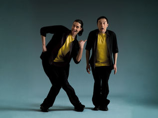 Fotografia del duo I Senso D'Oppio da Zelig, lo spettacolo Big Comedy Ring Show 2 andrà in scena al Teatro La Contrada Teatro Stabile di Trieste