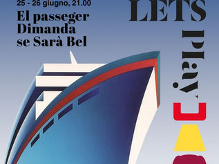 Locandina della rassegna teatrale El Passeger dimanda se Sarà Bel, organizzato da La Contrada Teatro Stabile di Trieste