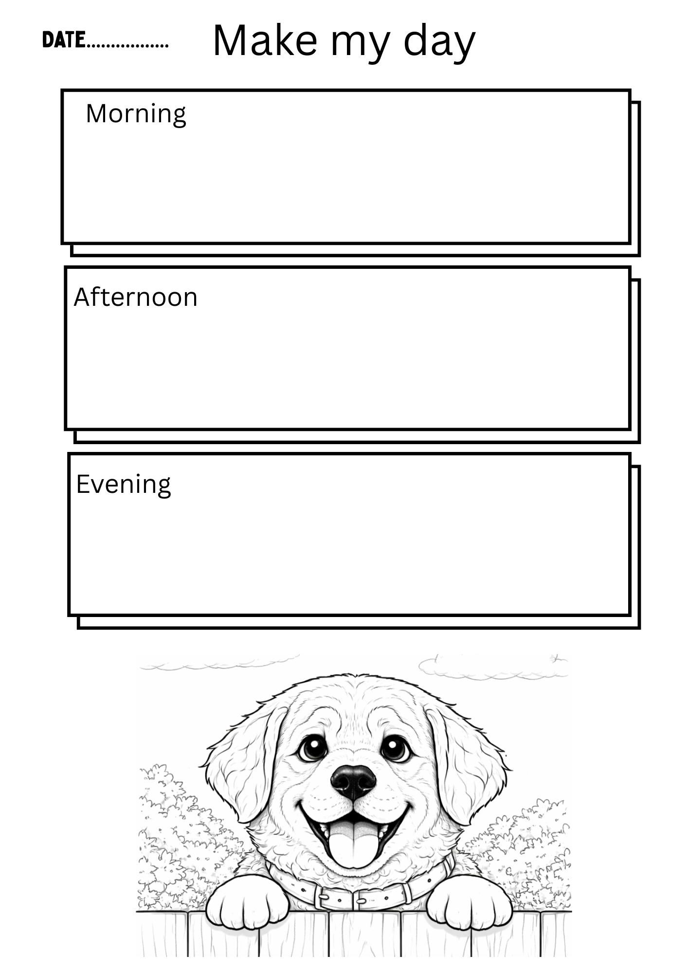 Make My Day – Daily Structure for Young Children with ADHD- PDF