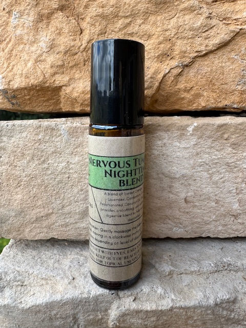 calming essential oil blend for evening comfort