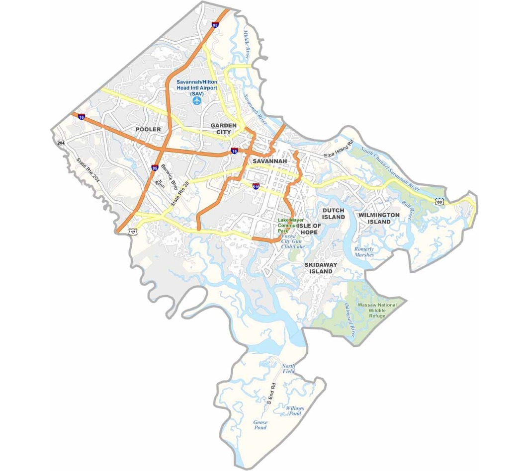 Gwinnett County Map of area where Agate Home Care Services are available