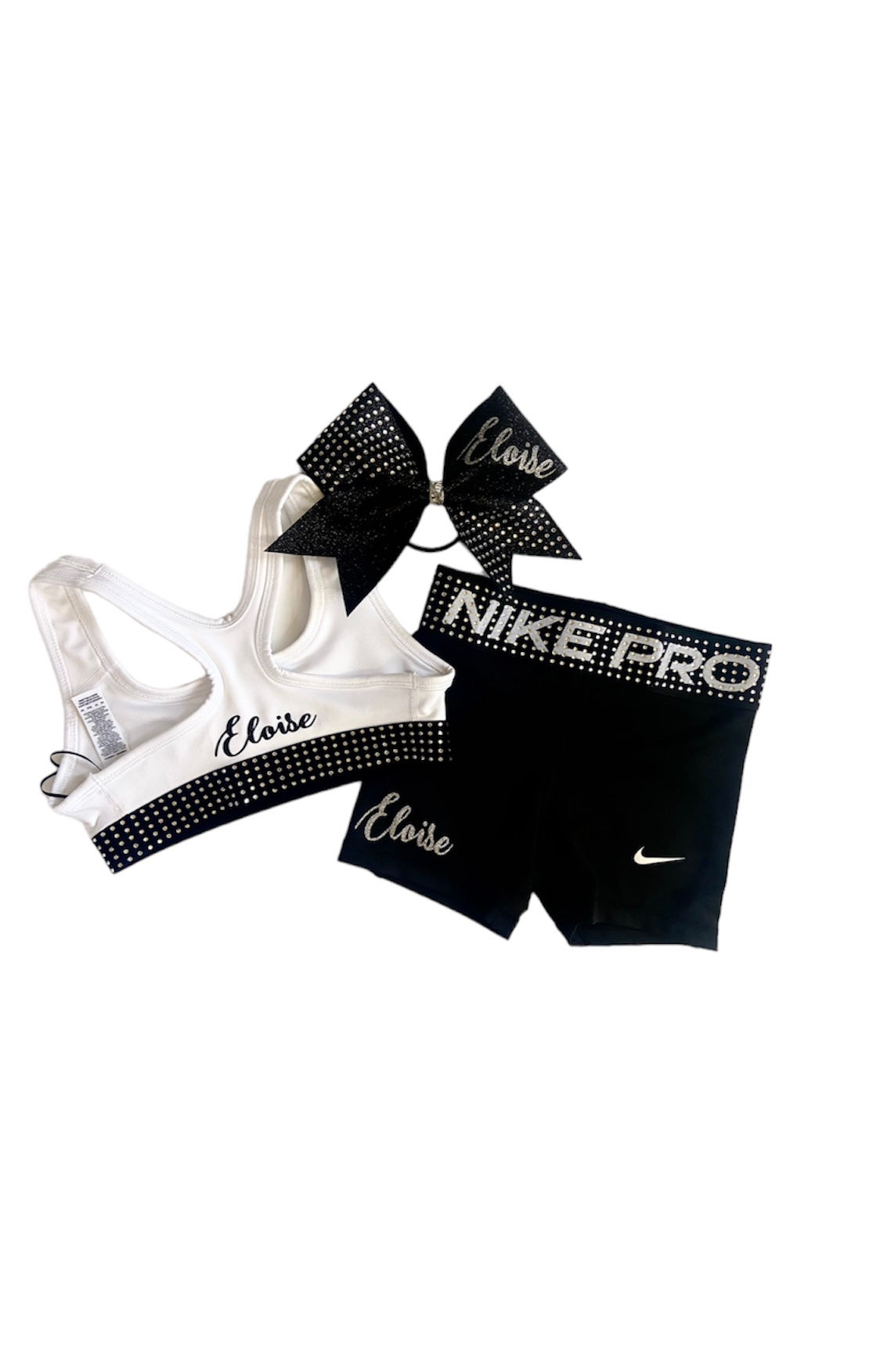 Womans White Bling Nike Set (Adult Sizes)