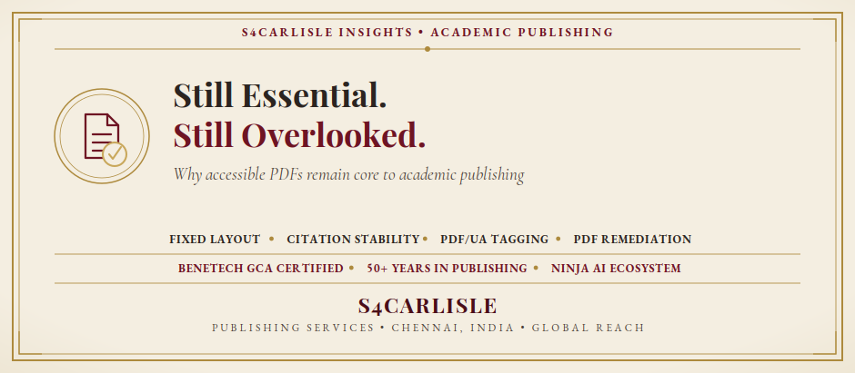 Why Accessible PDFs Remain Essential in Academic Publishing