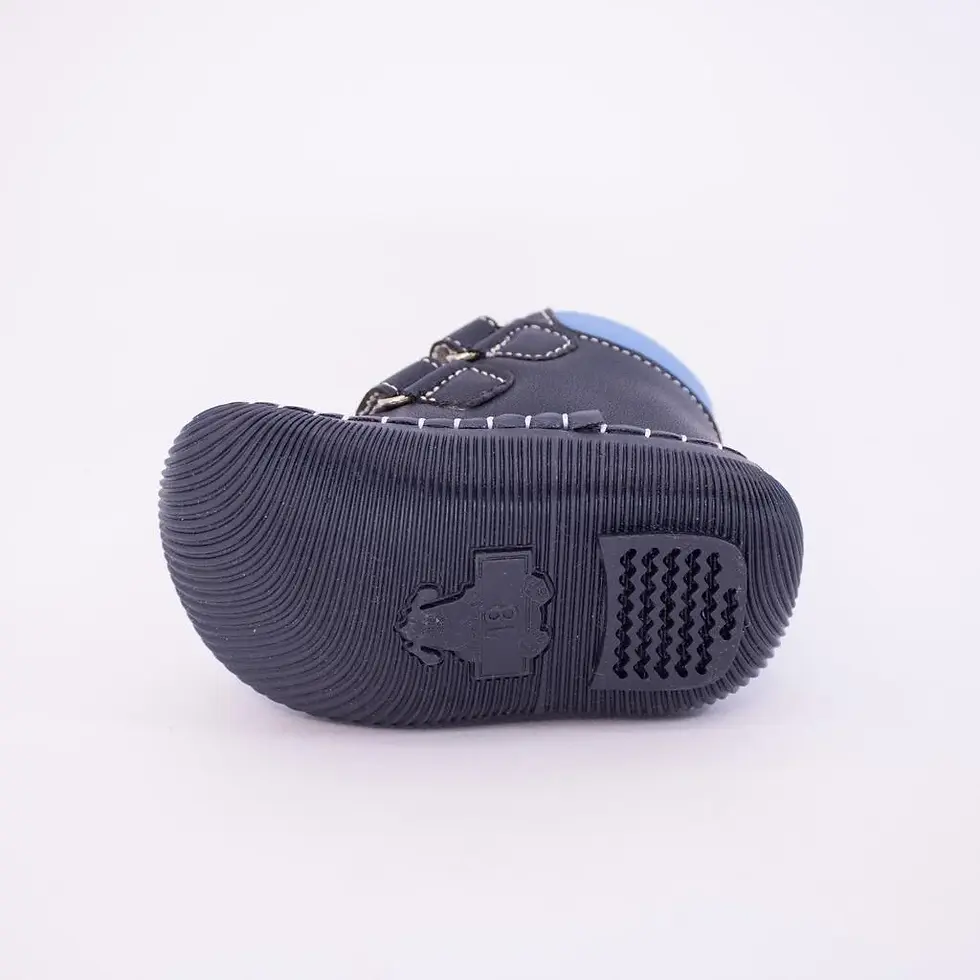 Miniatură: Ghete Primii Pasi Albastru pentru Bebelusi