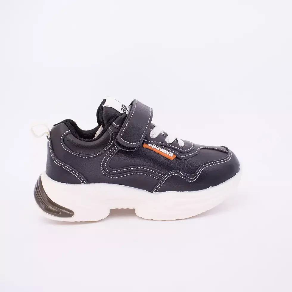 Thumbnail: SportyBlack Kids Shoes