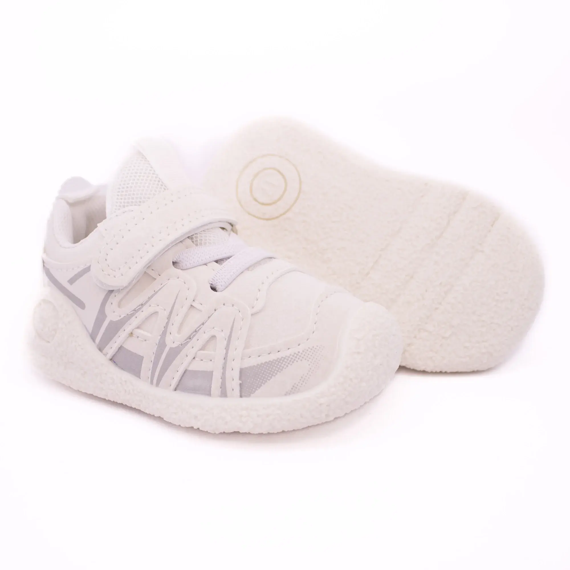 Pantofi Sport pentru Primii Pasi Alb-B
