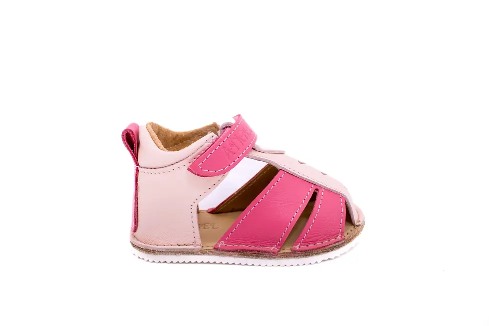 Miniatură: Sandalele Barefoot Roz-Fuchsia