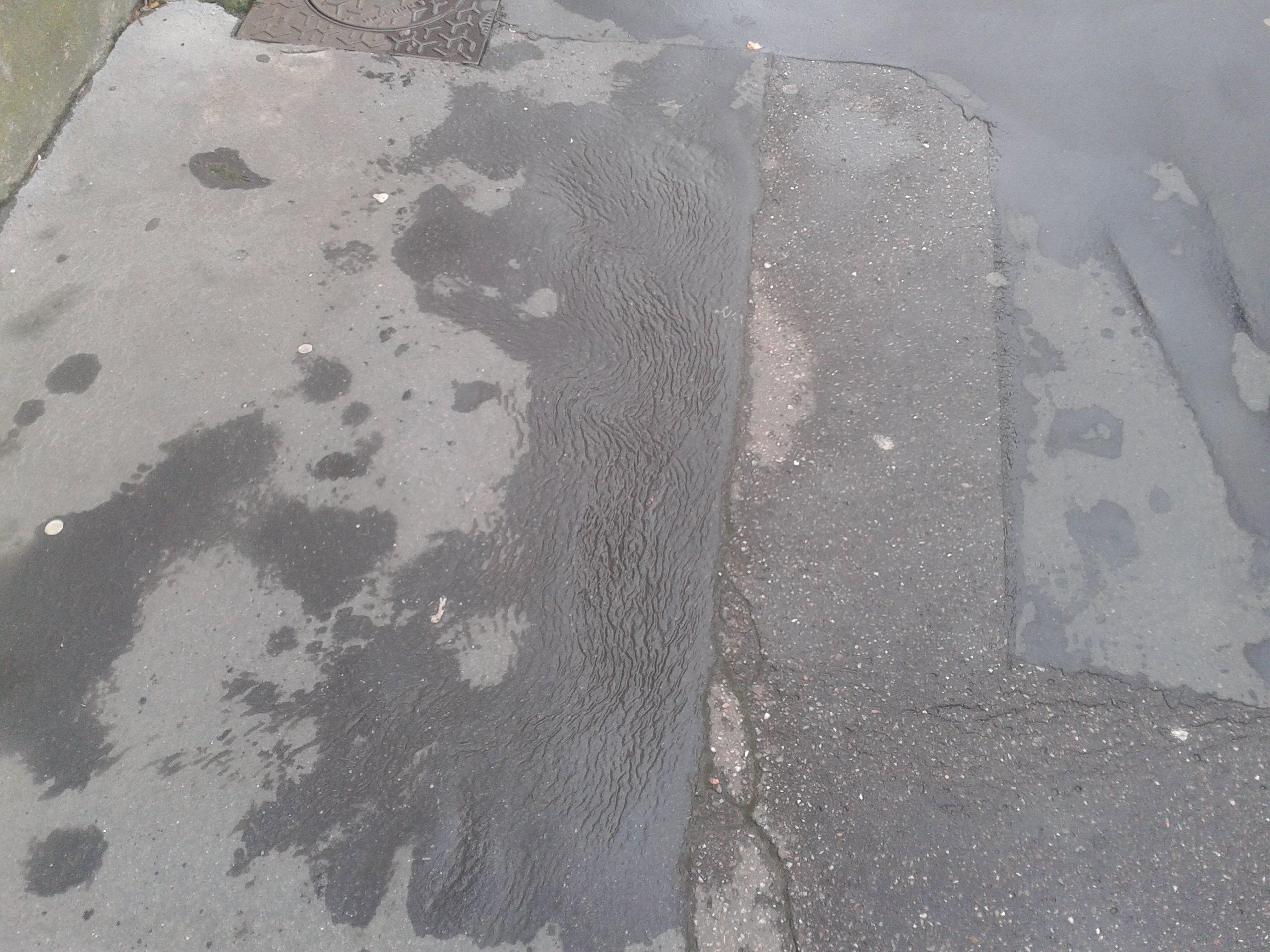 Les vagues du trottoir