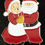 Thumbnail: Santa and Mrs. Claus enamel pin