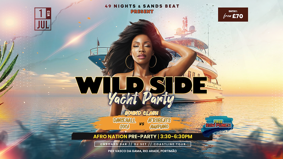 WILD SIDE Boat Party: Sound Clash