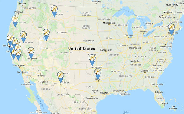 US Training Locations