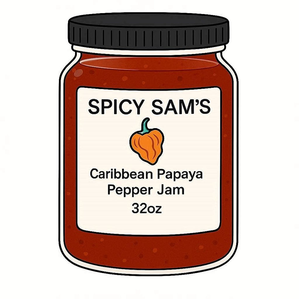 Caribbean Papaya Pepper Jam 1.jpg
