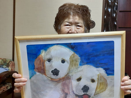残暑の中、創作に頑張ります