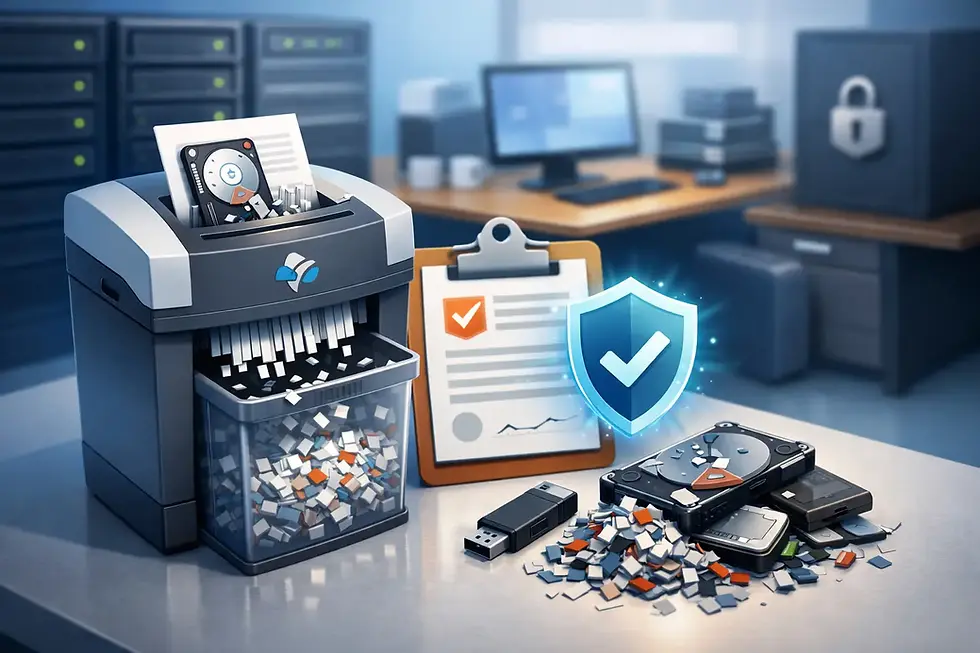 Who Needs Data Destruction Certificates at Work?