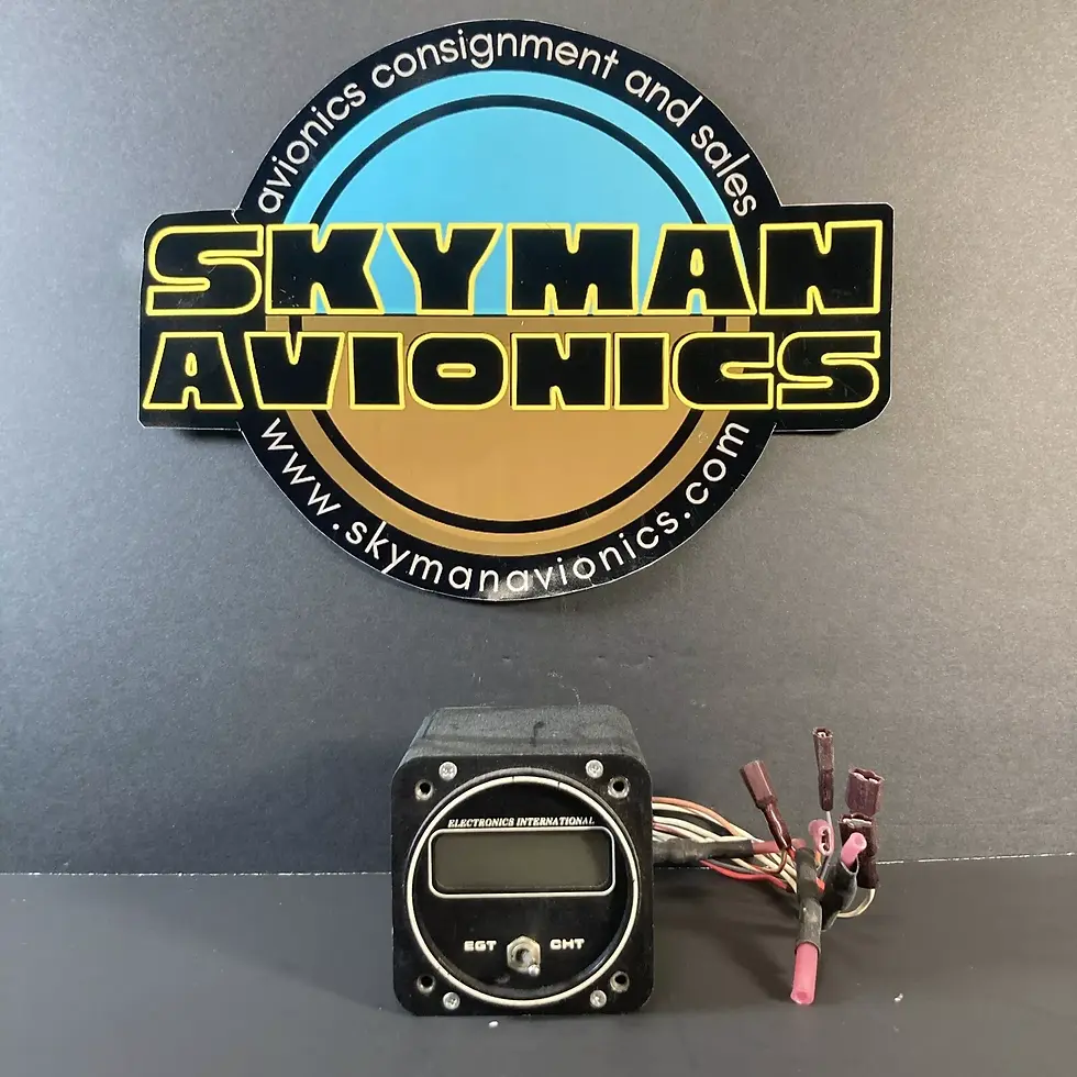 Electronics International EC-1 EGT/CHT Indicator