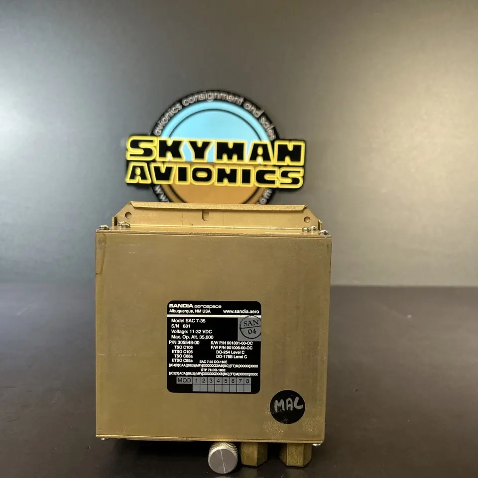 Sandia SAC 7-35 Air Data Computer W/ OAT