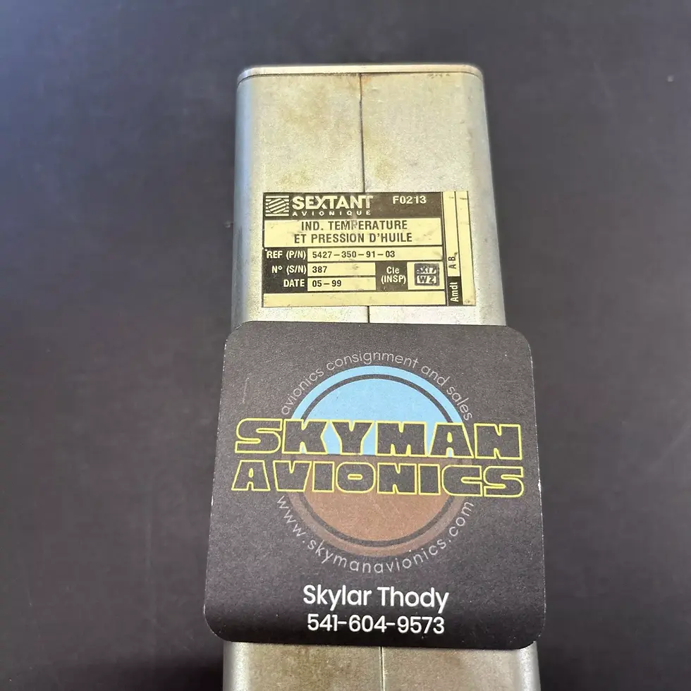 Thumbnail: Sextant Oil Temp & Pressure Gauge 5427-350-91-03